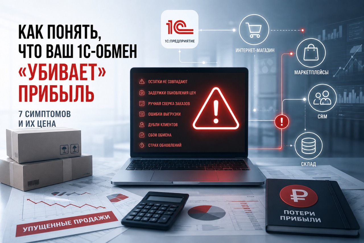 Как понять, что ваш 1С‑обмен «убивает» прибыль: 7 симптомов и их цена